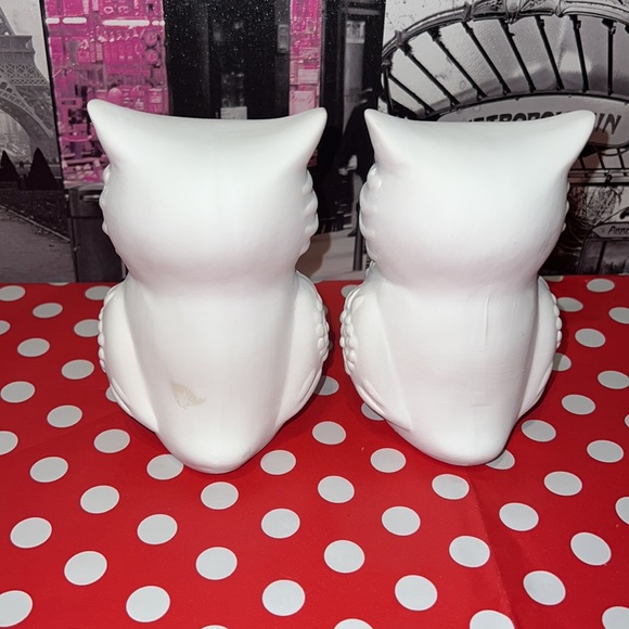 New Set of 2 Ceramic DIY Halloween Icon - Owl - Picture 3 of 8